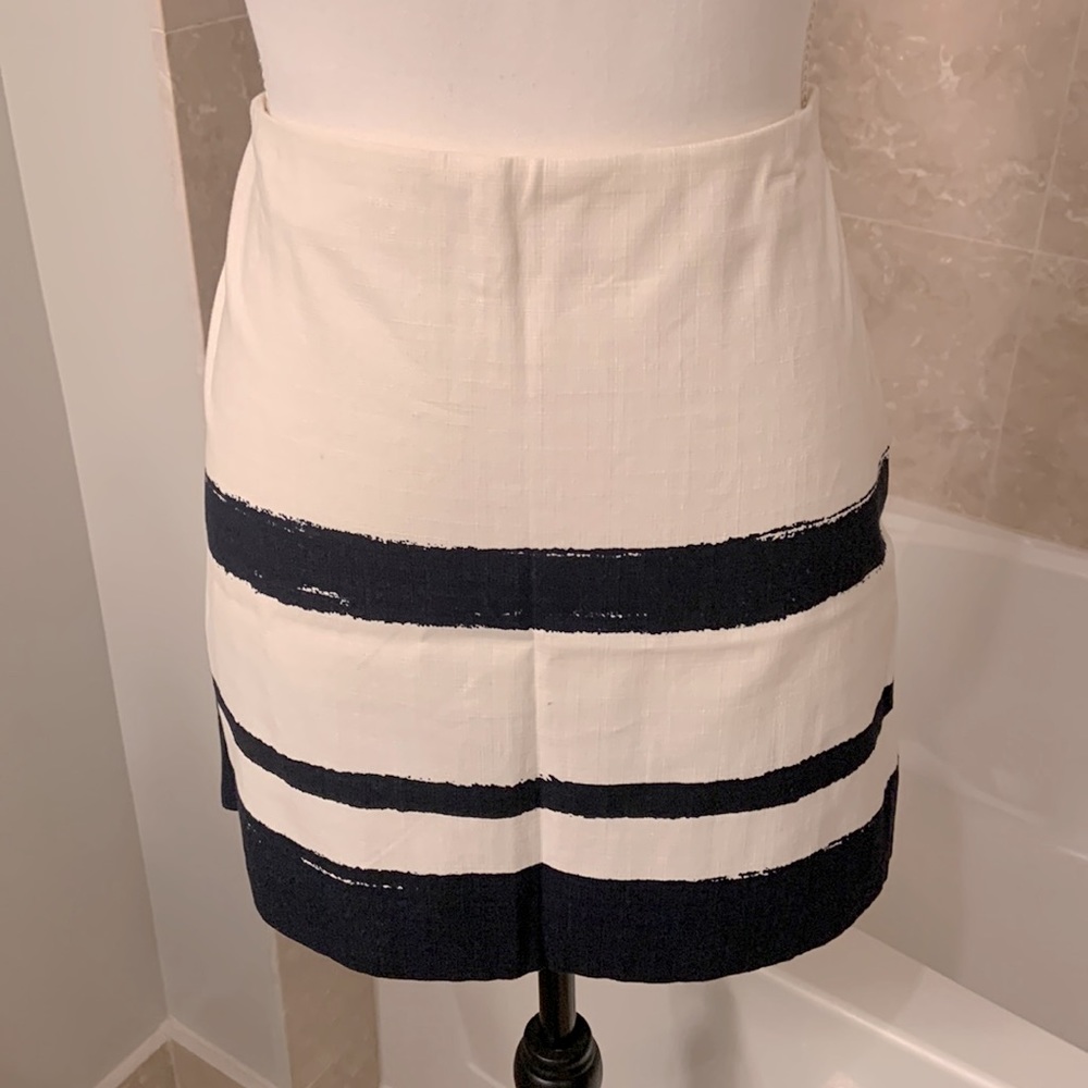 J. Crew Summer Twill Mini Skirt